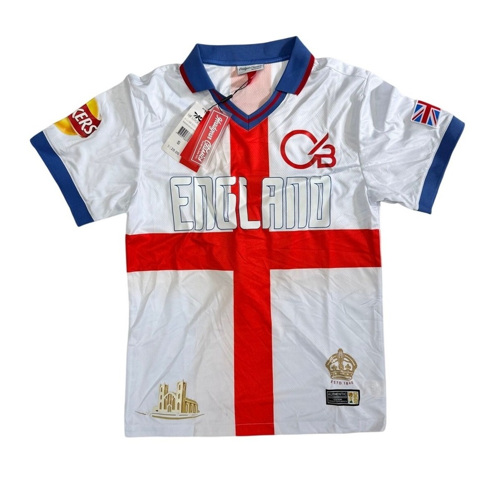 England International Team Headgear Classics 1990 World Cup Soccer Jersey S